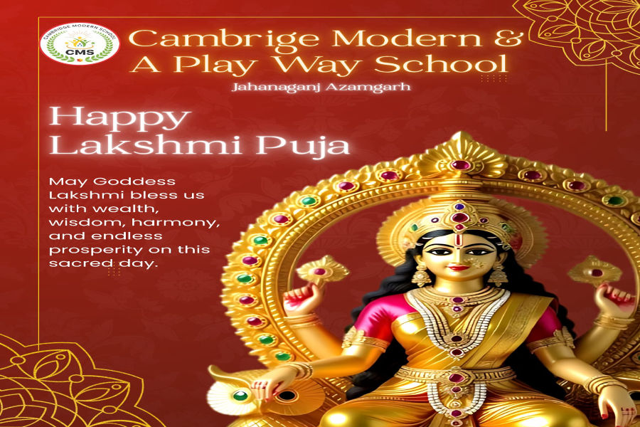 May Goddess Lakshmi bless your home with wealth, good fortune, and peace